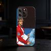 Чехол для телефона MGK LOST A-AMERICANA Для iPhone 17,16,15,14,13,12,11 Plus,Pro Max,SE4 Мягкий силиконовый черный чехол