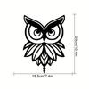 1 шт. Роскошный настенный декор в виде совы - современное настенное искусство из металла для вечеринок по случаю дня рождения, декор комнаты из железа и украшение дома на открытом воздухе