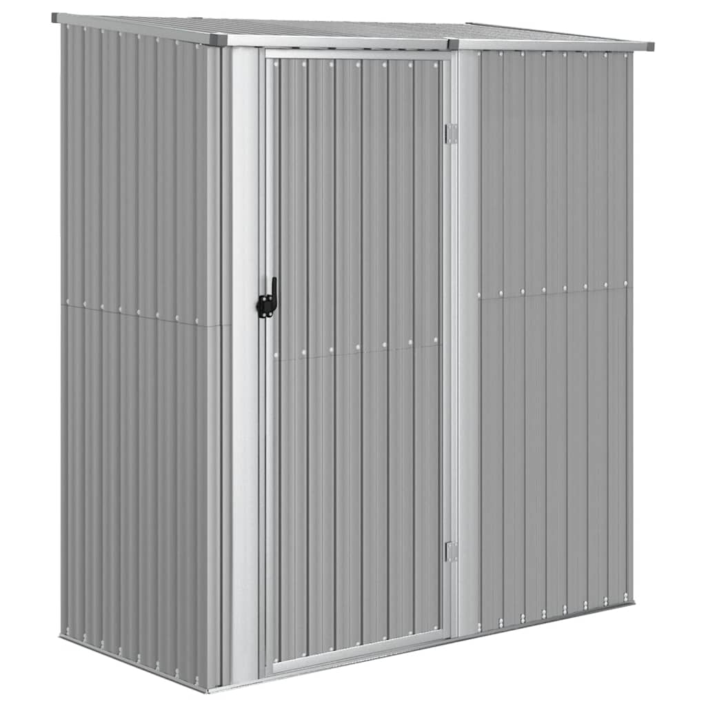 Vidaxl Szopa Ogrodowa, Szara, 180,5X97X209,5 Cm, Stal