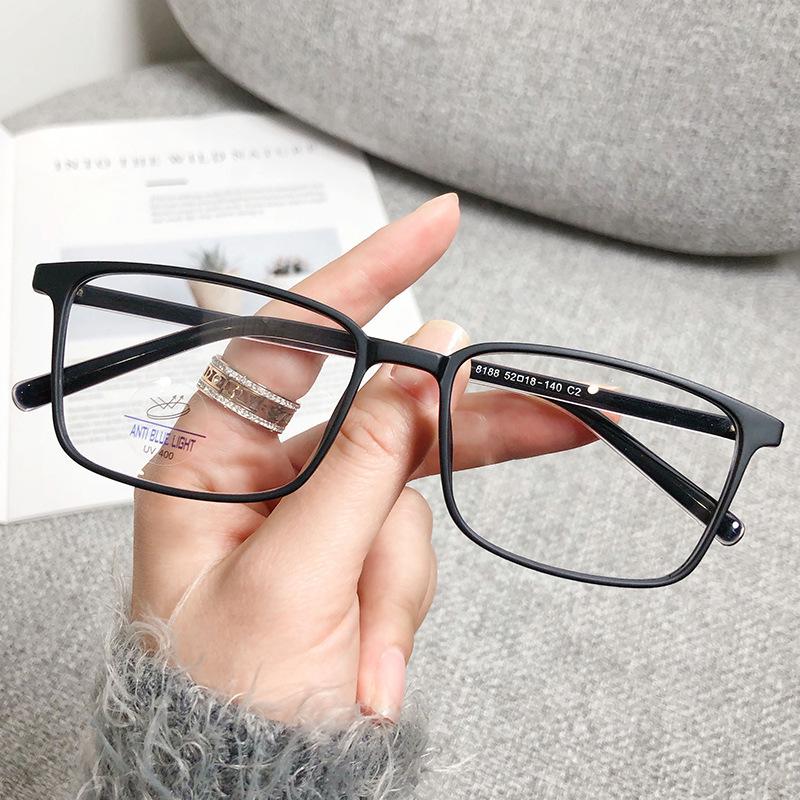 Fashion Square Frame Glasses Anti Blue Light Glasses Men Women Optical Transparent Computer Spectacle Eyeglass Uv400