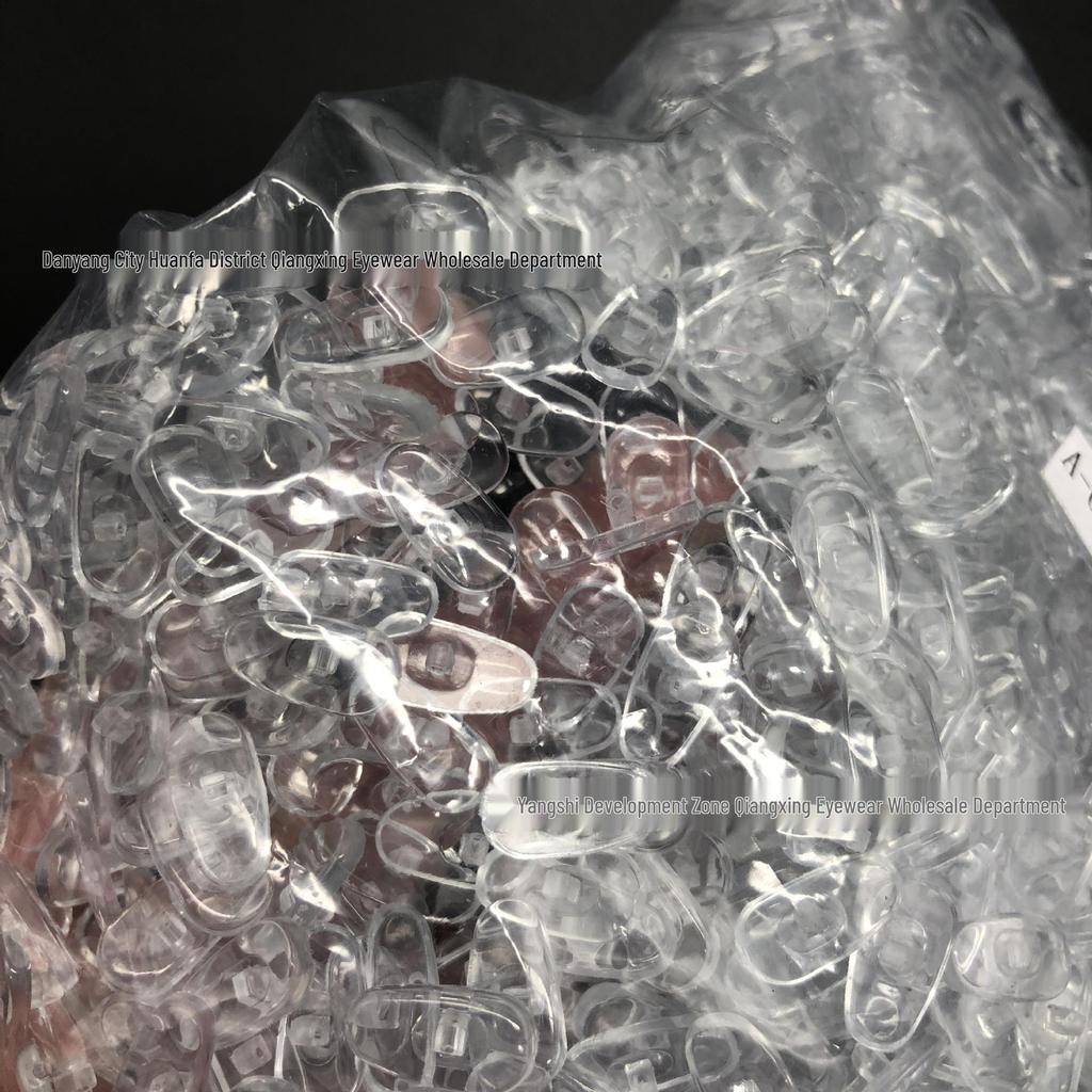 Полностью пластиковые овальные силиконовые носоупоры для оптических магазинов (одноразовый)