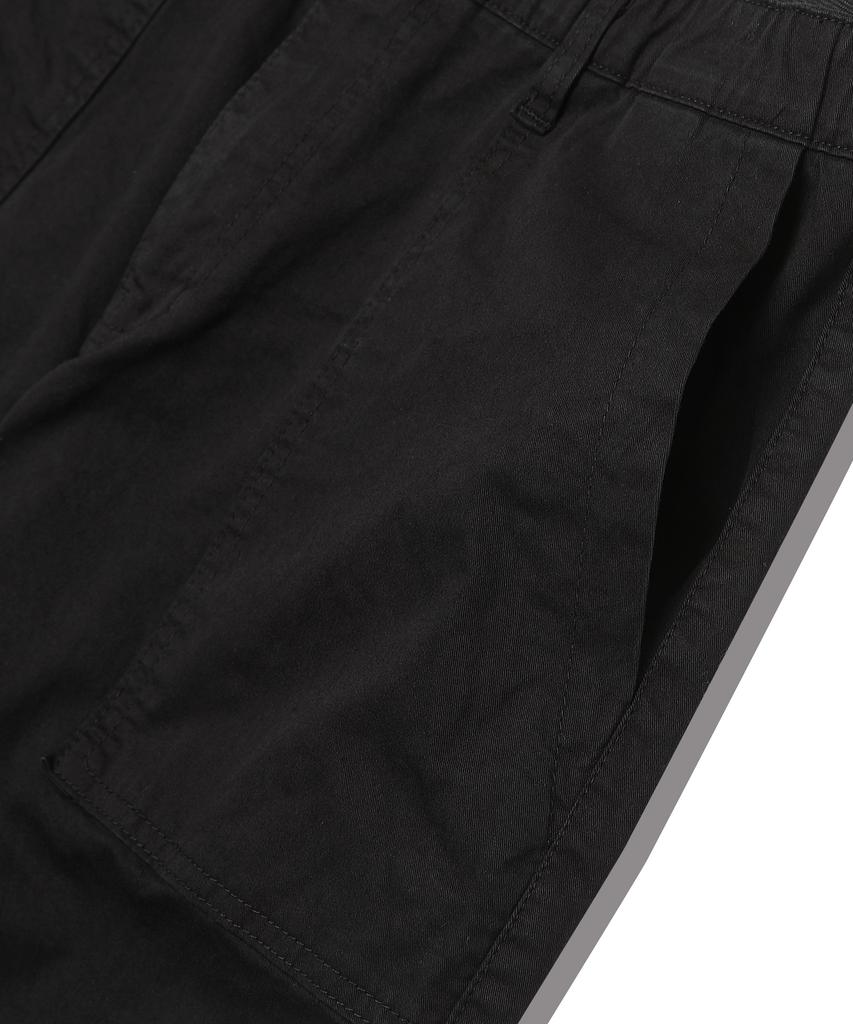 UNION BALANT Tapered Fit Chino Pants Black