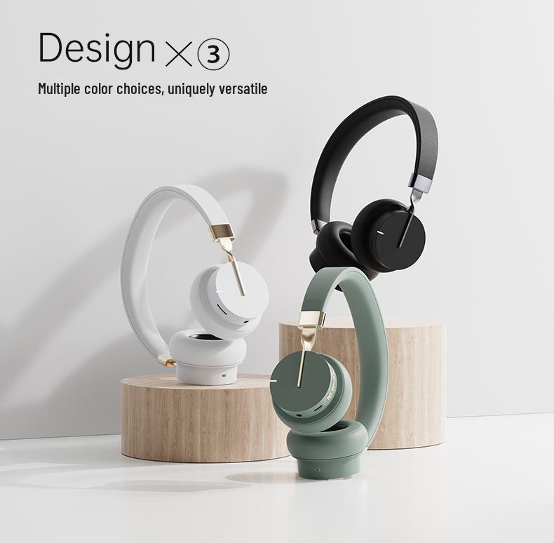 Высокопроизводительные Bluetooth-наушники-повязка - Усиленные басы, долгий срок службы батареи, шумоподавление для игр