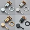 Embedded Faucet Switch Brass Mixer Tap Concealed Bifunctional Hot Cold Contral Valve Bathroom Water Faucet Shower Diverter Valve