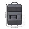 Car Back Seat Organizer Bag with Upper Folding Design Easy to Work for Car Travel Accessories