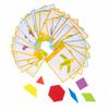 Puzzle Drewniane Układanka Gra Montessori Kreatywne 155 Elementy