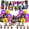 34pcs Five Nights At Freddy's Party Supplies Include Cake Topper Balloon Banner