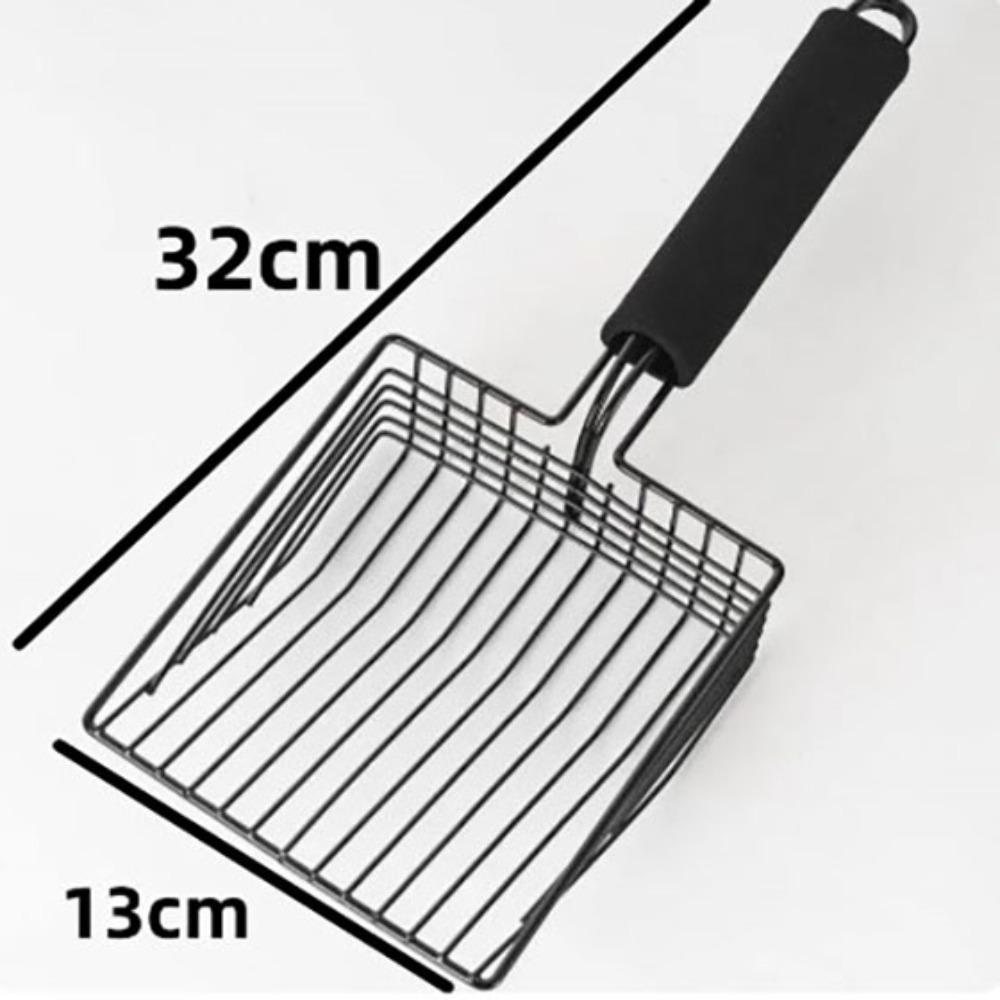 Совок для кошачьего туалета с защитой от коррозии, с удобной ручкой, устойчивый к окислению, для кошек