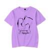 Funny Horse And Girl You Are My Happy Place Print T-shirts Summer Short Sleeve Tee Shirts For Women Round Neck Ladies Personalized Tops