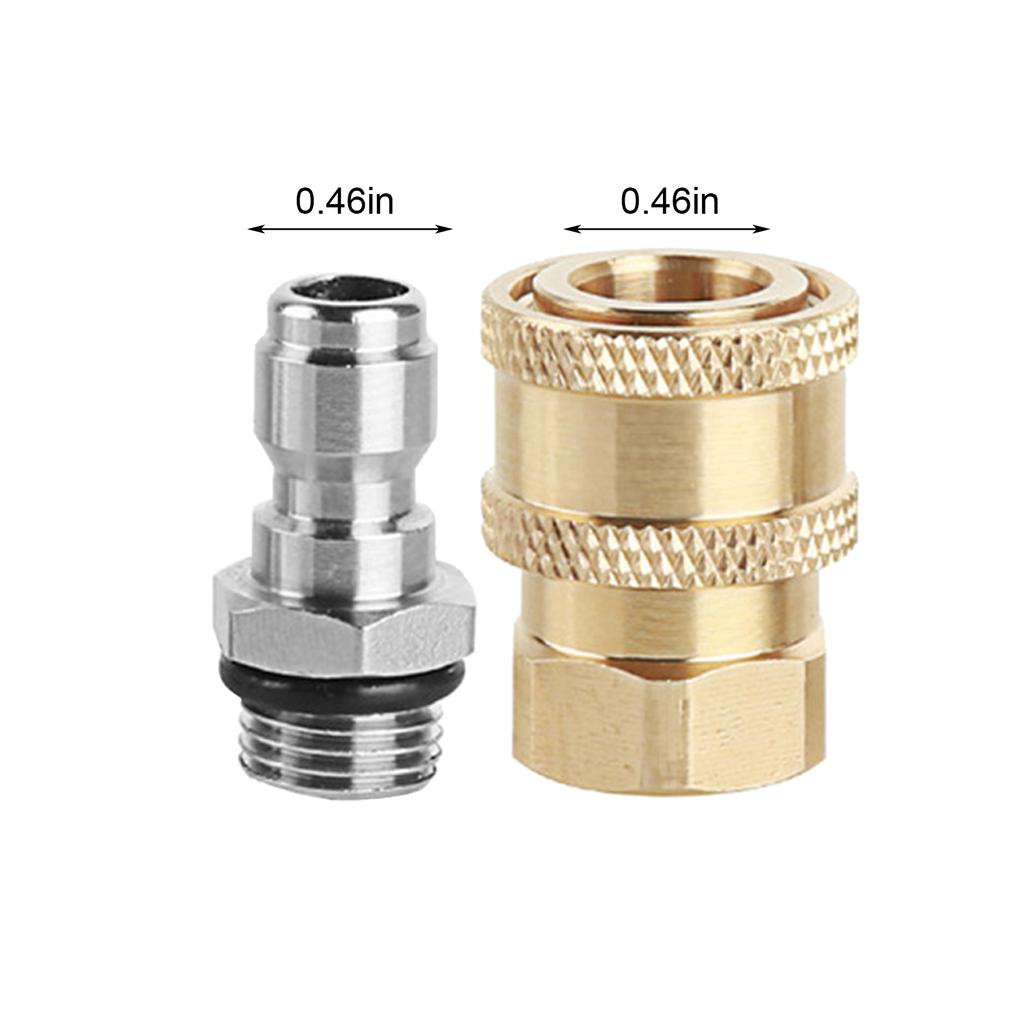 Car Washer Foam Lance Connector 1/4 Inch Quick Connect Socket And Quick Connect With Female M14 For Pressure Washer Water Gun