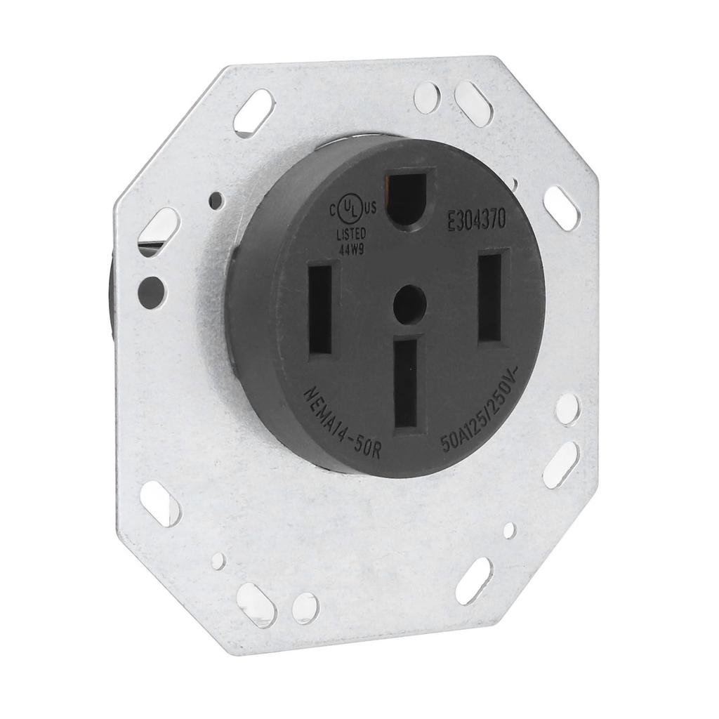 Розетка NEMA L14?50R Стандарт США Прямая промышленная розетка 50А 125250В