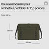 Housse Pour Ordinateur Portable - HP - Modulaire - 15,6 Pouces - Couleur Verte - Mixte