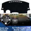 Накладка на панель приборов автомобиля для Volkswagen VW Beetle 2003-2011, солнцезащитный коврик, защита от УФ-излучения, противоскользящие коврики, аксессуары для интерьера