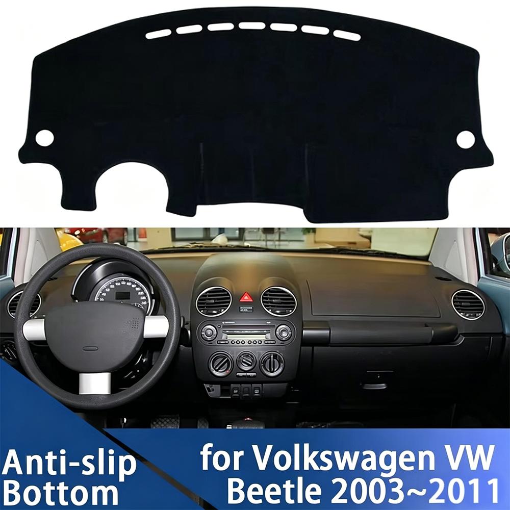 Накладка на панель приборов автомобиля для Volkswagen VW Beetle 2003-2011, солнцезащитный коврик, защита от УФ-излучения, противоскользящие коврики, аксессуары для интерьера