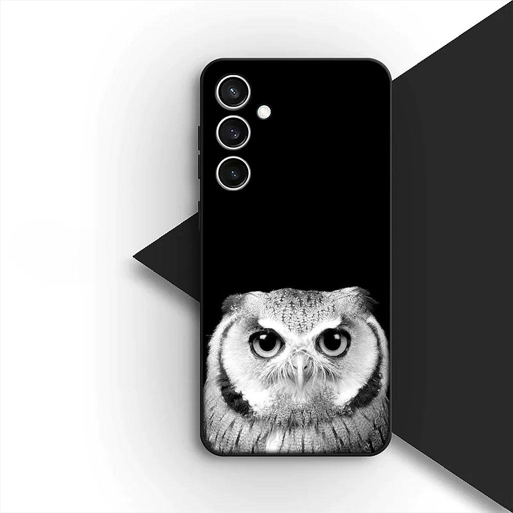 Wallpaper Owl Bird Silicone Phone Cover for Apple iPhone 17 Air 12 13 Pro Max Mini ProMax 7 + 8 Plus Soft Case