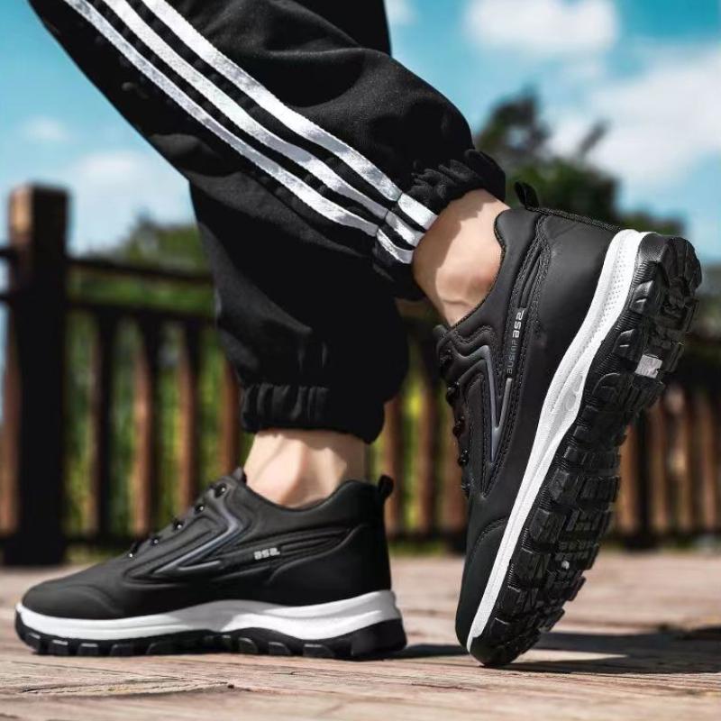 Модные повседневные мужские кроссовки для сноуборда, студенческие, водонепроницаемые, кожаные, для бега, фитнеса, амортизирующие, легкие, удобные для носки, спортивные туфли