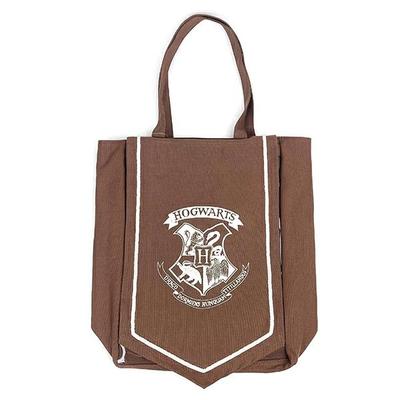 Большая сумка-тоут Harry Potter Oshikatsu Коричневая FLAPPER
