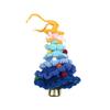 Yarn Crochet Christmas Tree Bell Pendant for Christmas New Year Carnival Party Homeschool Bar KTV Car Decoration Gifts