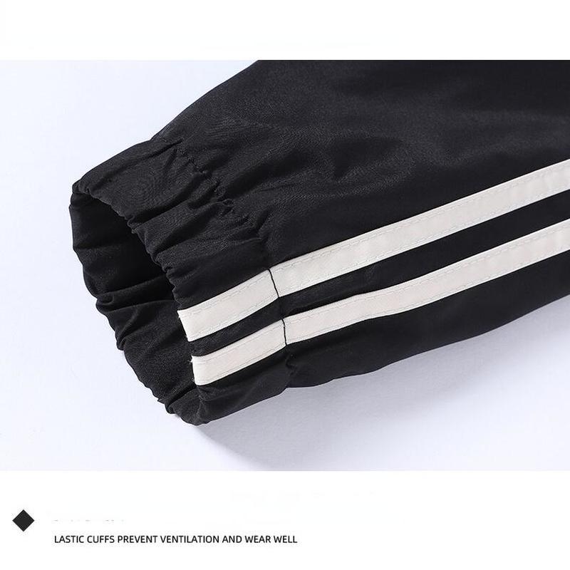 Jacket Men Lightweight Men Streetwear Thin Casual Men Coats Stand Collar Zip Up Jacket