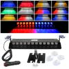 12V Emergency LED Strobe Light Police for Car Truck Red Blue Amber White LED Flasher Beacon Warning Lamp Car Light Assembly