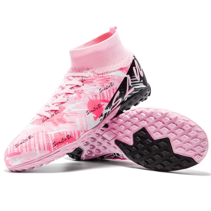 Мужские/детские футбольные бутсы Кожаные футбольные бутсы Резиновая мягкая подошва Короткие шипы Искусственный газон Юношеские Детские Футбольные Бутсы Мужские Футбольные Бутсы