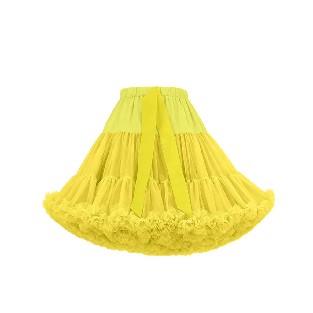 Women's Adult Tulle Skirt Dance Skirt for Performance and Party Wear