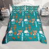 Комплект пододеяльника Homewish для регби, Постельное белье на спортивную тематику, Детский подростковый комплект чехла для одеяла для мальчиков