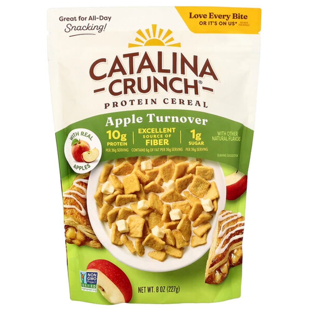 Catalina Crunch Protein Cereal Apple Turnover 8 Oz 227 G