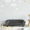 VidaXL Children's Sofa Dark Grey 70x45x26 Cm Velvet, Mini Sofa, Mini Sofa Chair, Mini Sofa for Children, Sofa 3196402