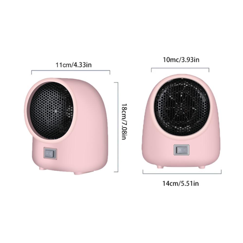 Mini Size Warm Air Blower Quick Heating Hot Air Blower Electric Heater Indoor Heating