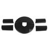 Carbon fiber  inner Steering Wheel Trim Cover For Dodge Chager Challenger Magnum