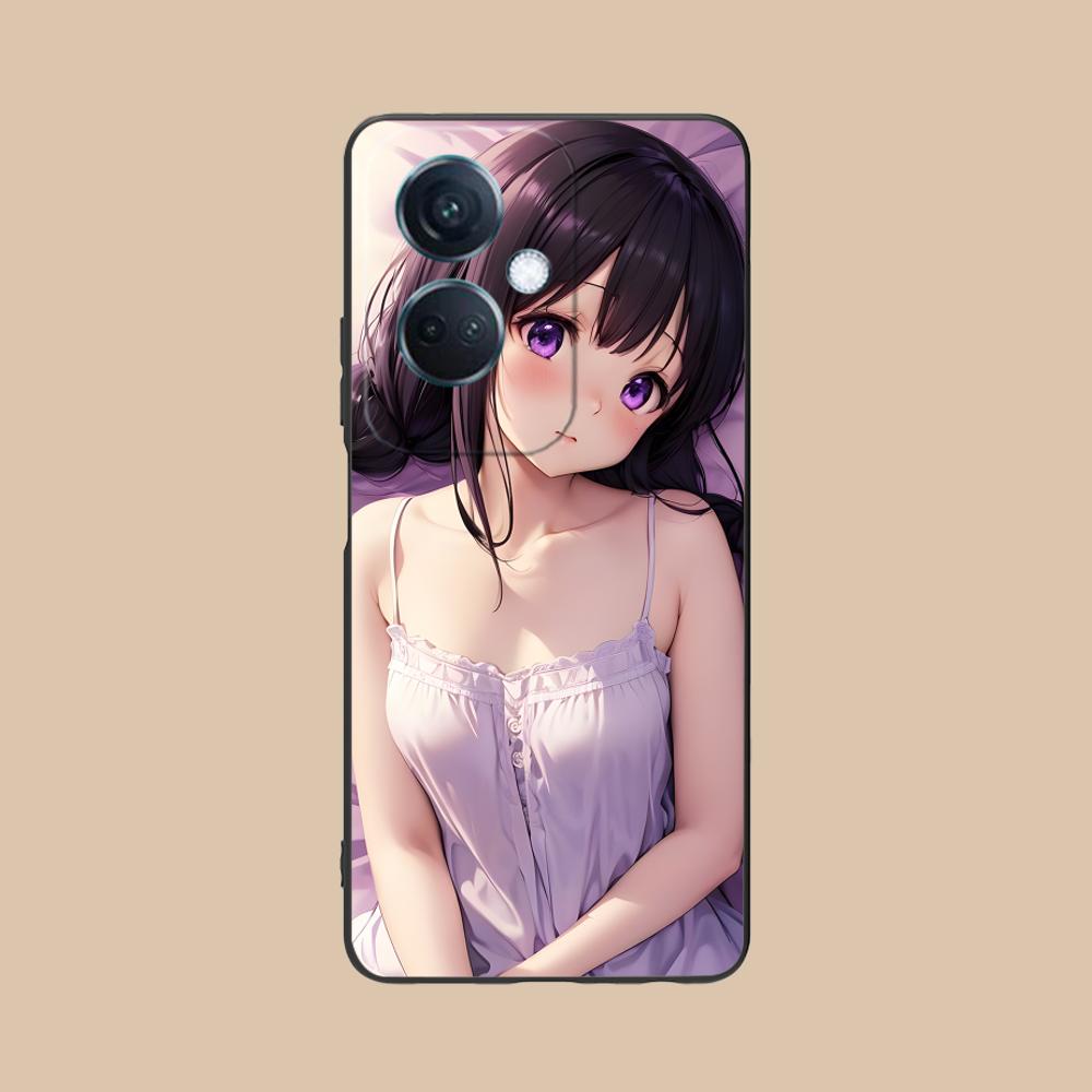 Hyouka Chitanda Matte TPU Mobile Phone Case for OPPO Reno 14 13 12 11 10 9 8 7 6 5 F T Pro 5G Colorful Printing Cover