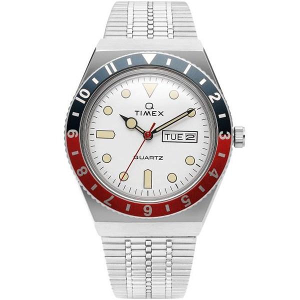 Timex Men's QTimex Pepsi Retro Metal Watch TW2U61200