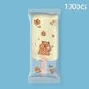 100Pcs Food Grade Ice Pop Bags Disposable Plastic Popsicle Bags Freeze Treat Storage Ice Cream Mold Bag