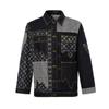 Louis Vuitton Джинсовая куртка мужская черная 1A9K64