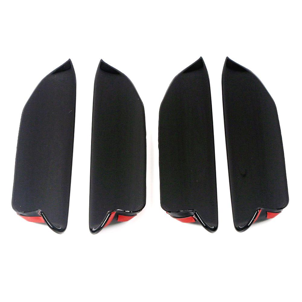 Для Volkswagen VW ID.4 ID4 автомобильная наружная дверная ручка зеркало заднего вида ремонт глянцевая черная наклейка анти