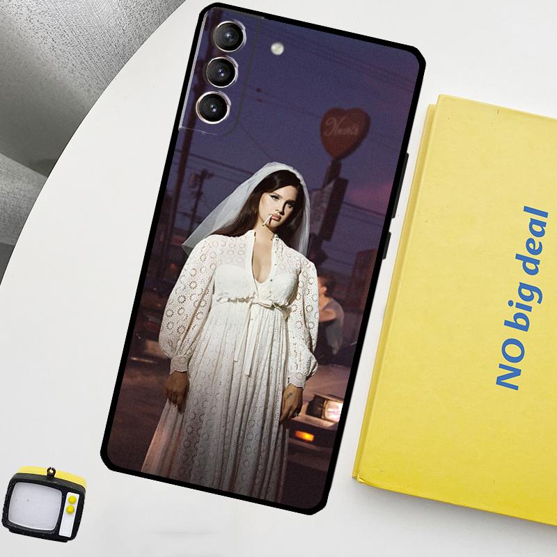 Чехол для телефона Lana Del Rey для Samsung Galaxy S26 S25 S24 Ultra S20 S21 S22 S23 Plus S10 S24 FE S25 FE