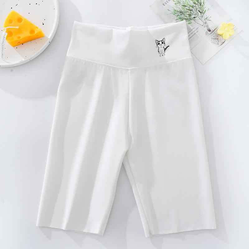 Girls' Elastic Shark Pants: Korean-Style Summer Yoga Shorts