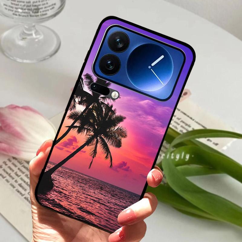 Чехол для Xiaomi Mi 17 Pro Max/17Pro Модный Ударопрочный Защитный Задний Чехол Для Xiaomi 17 ProMax Мягкий ТПУ Силиконовый Чехол для Телефона