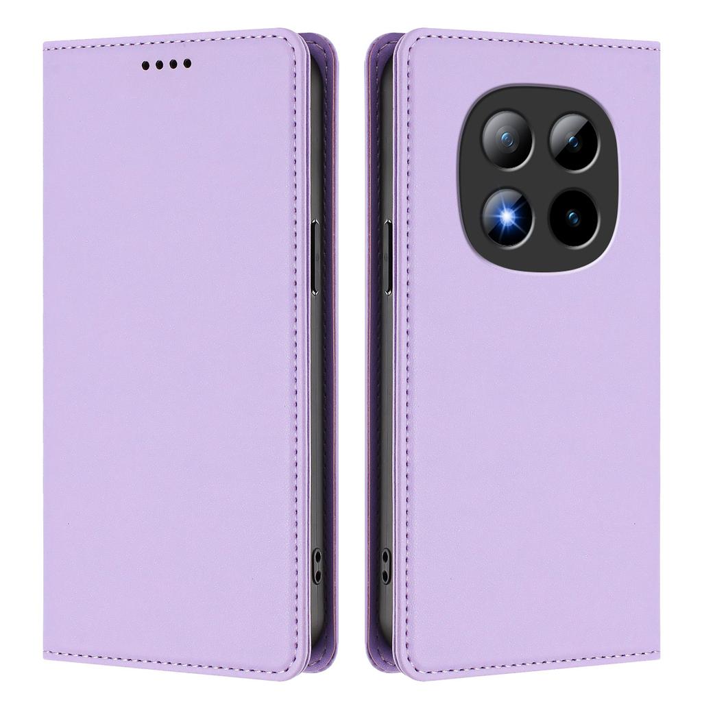 Для Xiaomi Poco M8 Pro 5G/Redmi Note 15 Pro+ 5G (Глобальный) Кожаный чехол-кошелек с магнитной застежкой и RFID-защитой для телефона