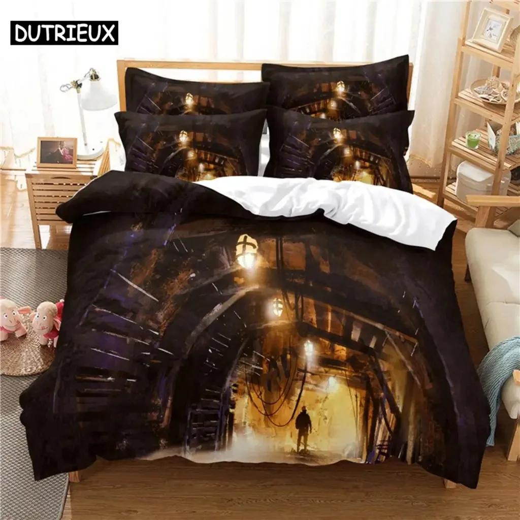 Great Wall Bedding Set Single Twin Double Queen King Cal King Size Bed Linen Set