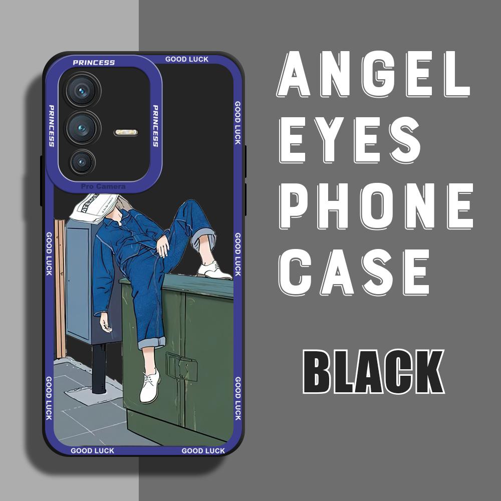 Чехол для телефона Мягкий резиновый корпус из ТПУ для мобильного телефона Полное покрытие Защита камеры Дизайн Противоударный чехол для Vivo