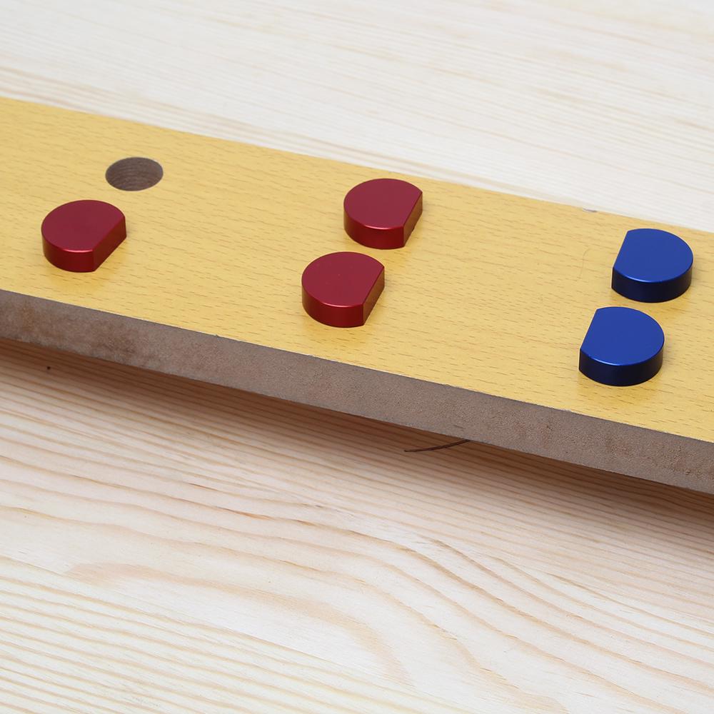 Aluminum Alloy Workbench Peg Brake Stops Bench Clamp 19/20mm Dog Woodworking Table Limit Block Workbench Workshop Tenon Stopper