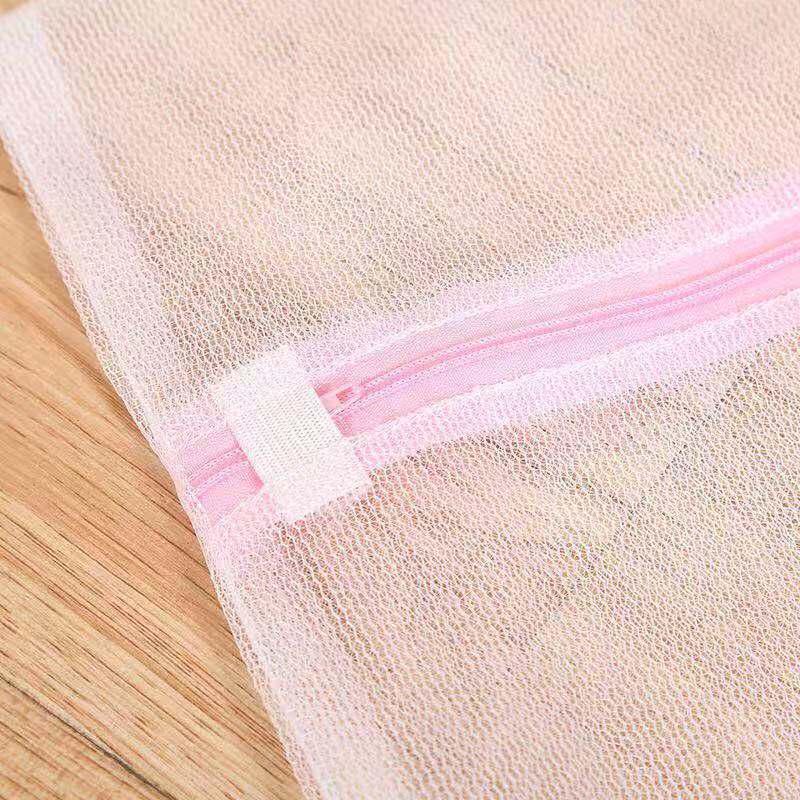 Набор утолщенных мешков для стирки из мелкой сетки на молнии для ухода за нижним бельем