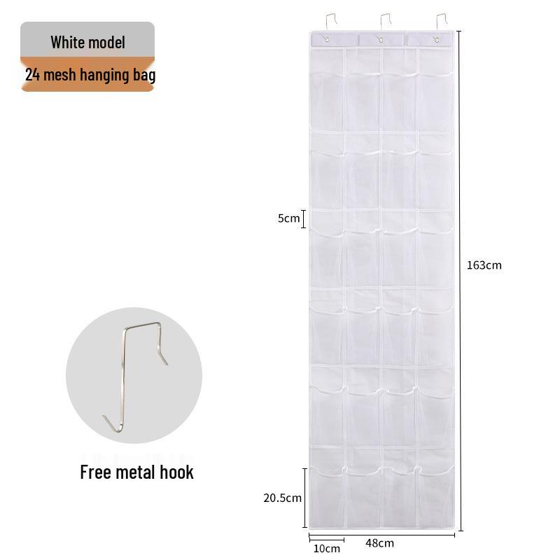 Over-the-Door Multi-Layer Shoe Hanging Organizer for Dorms