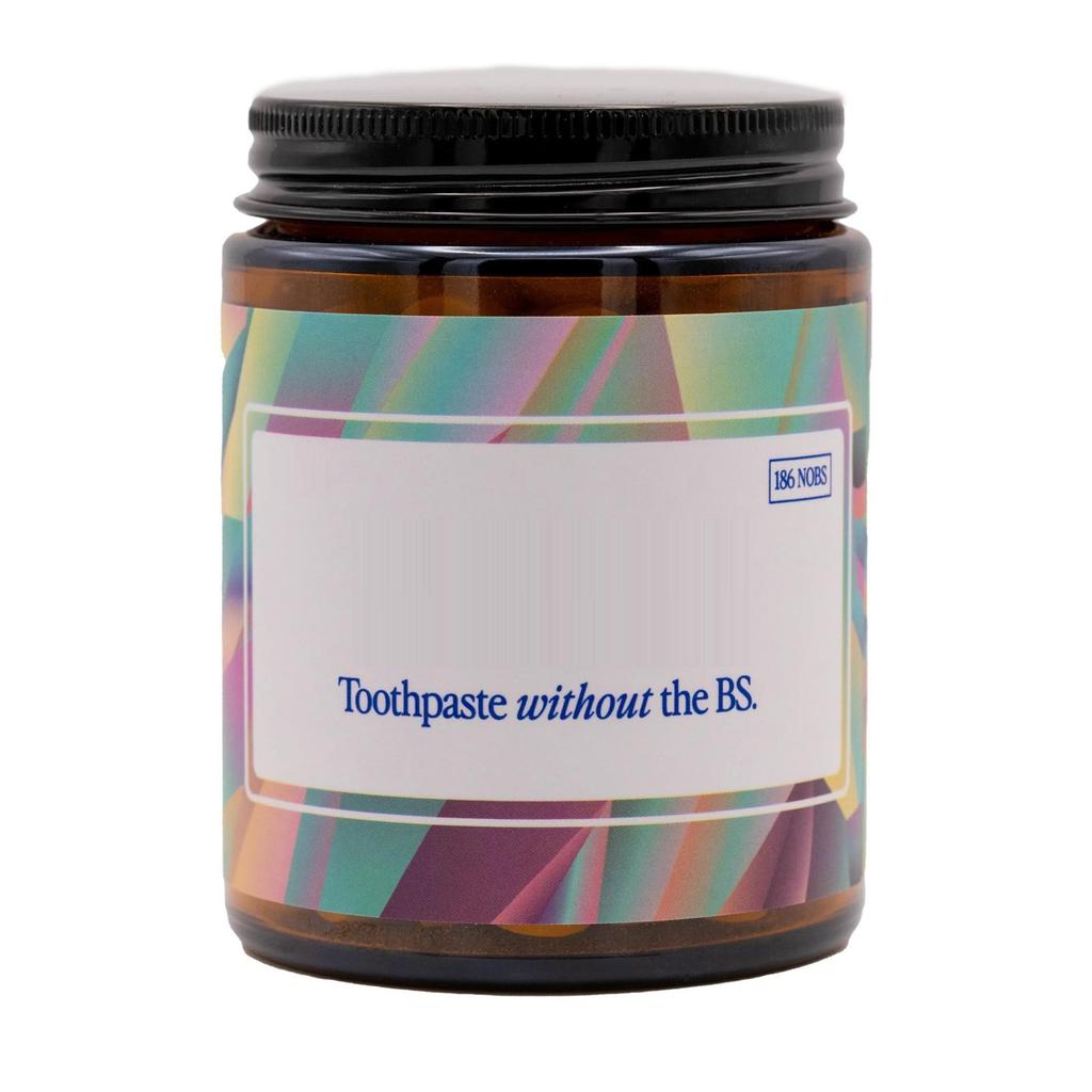 Зубная паста в таблетках - наногидроксиапатит, без фтора и пластика, подходит для путешествий