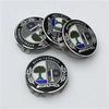 For Benz a24Pcs 75MM Car Wheel Center Hub Caps AMG Wreath for Mercedes Benz GLE GLK SLK CLA CLK W203 W204 W205 W209 W210 W211 W212