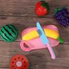 Детские игрушки для резки фруктов, пластиковая кухня, ролевые игры, набор игрушек для резки фруктов для малышей