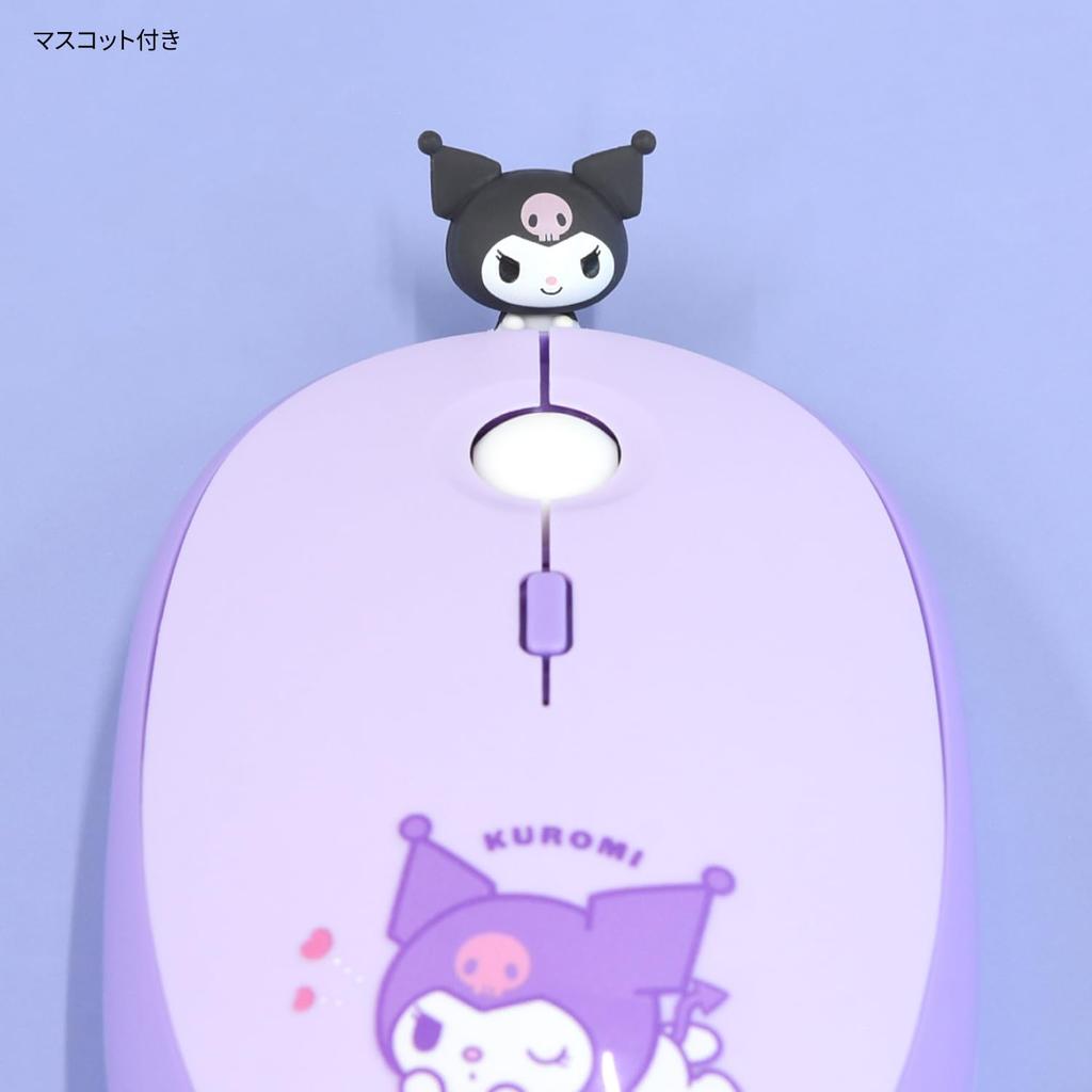 Gourmandise Bluetooth-мышь с персонажами Sanrio Kuromi SANG-558KU