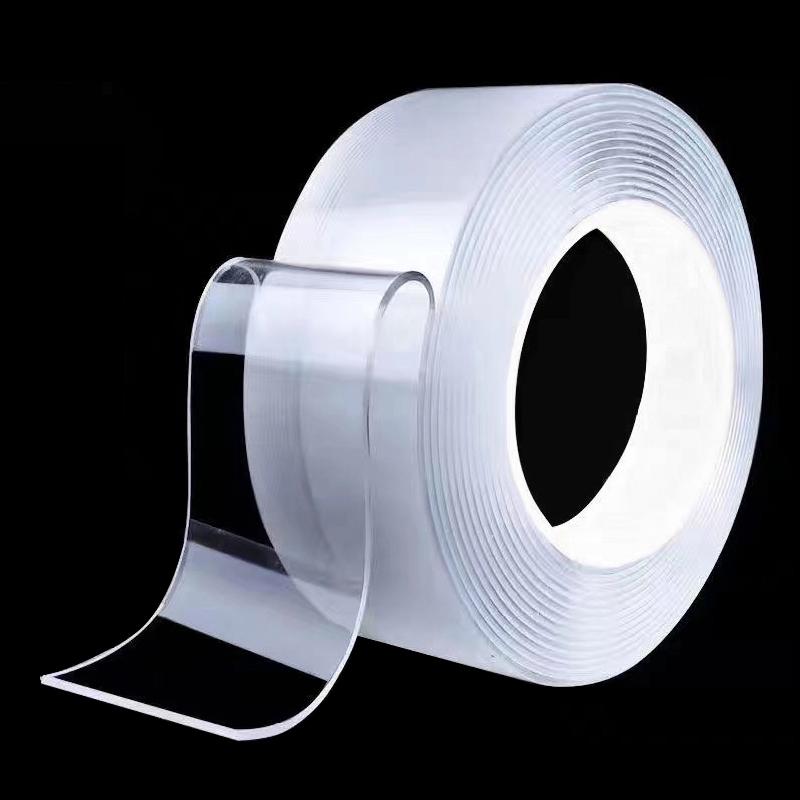 1/3/5 м Нано Двусторонний Скотч Прочные Прозрачные Клейкие Ленты Сильно Клеящиеся Многоцелевой Многоразовый Водостойкий Монтажный Скотч